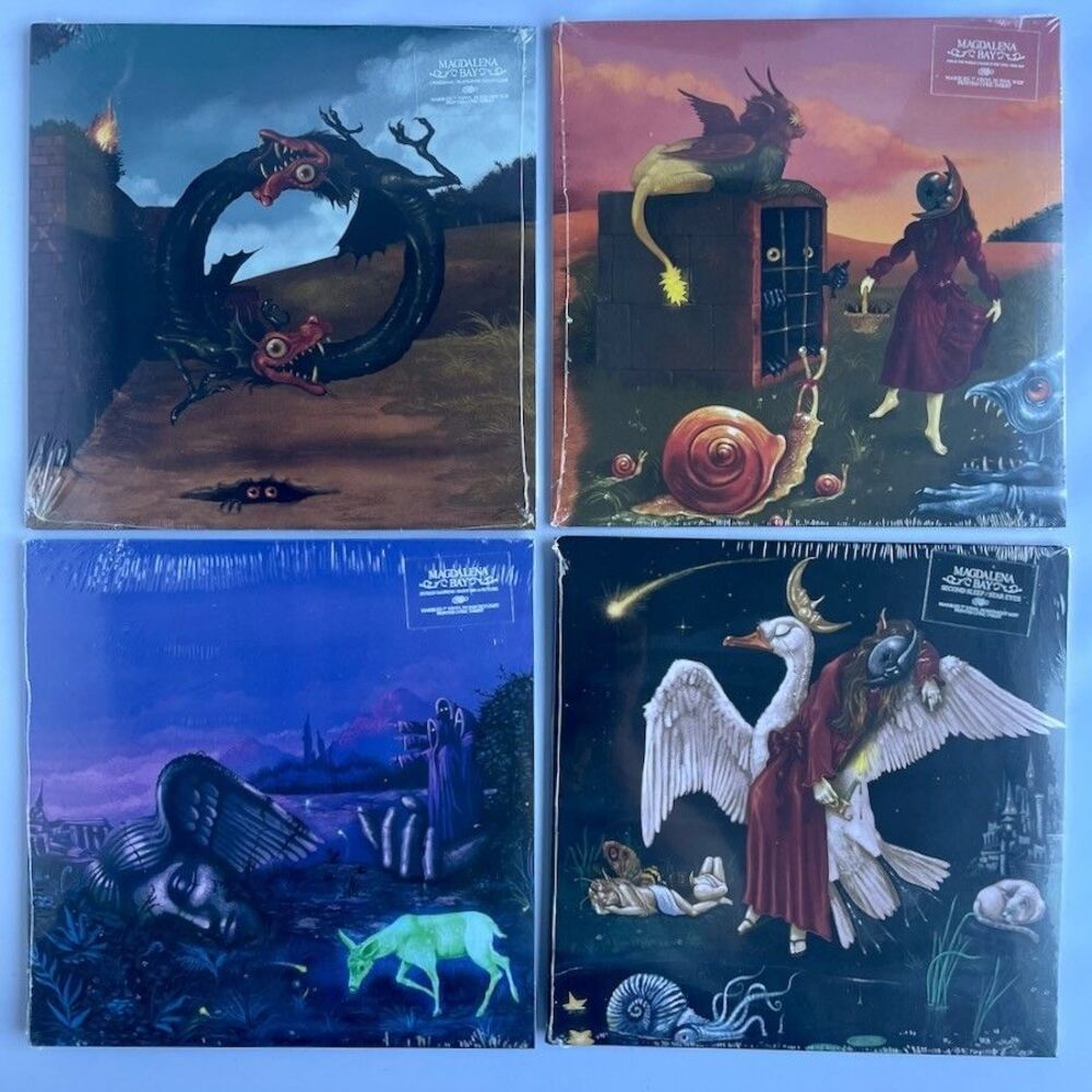 Magdalena Bay - Set Of Four Limited Edition 7" Color Vinyl Singles New Sealed